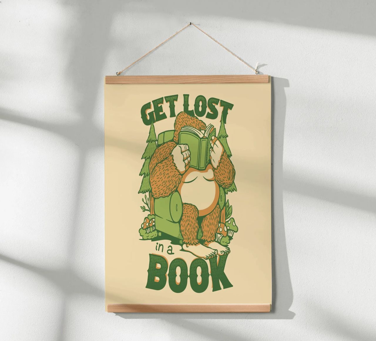 Perdersi - In un libro Sasquatch carta hahnemühle da Tobe Fonseca