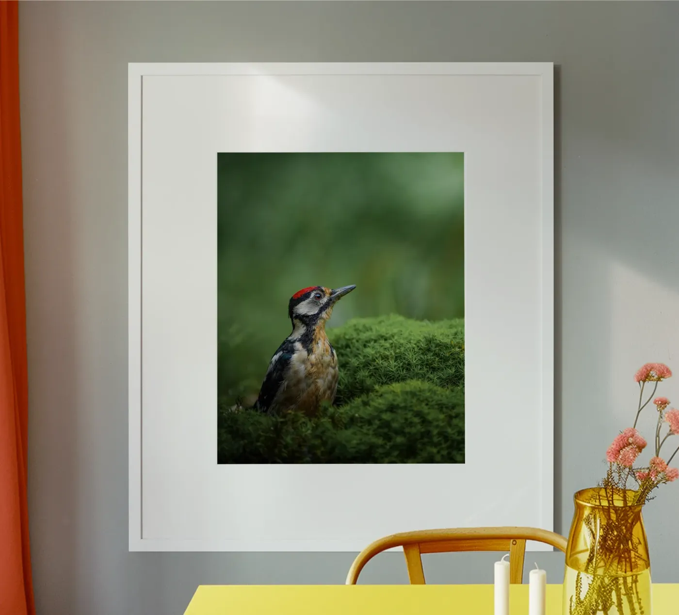 Woodpecker Poster von Tom's Wildlife