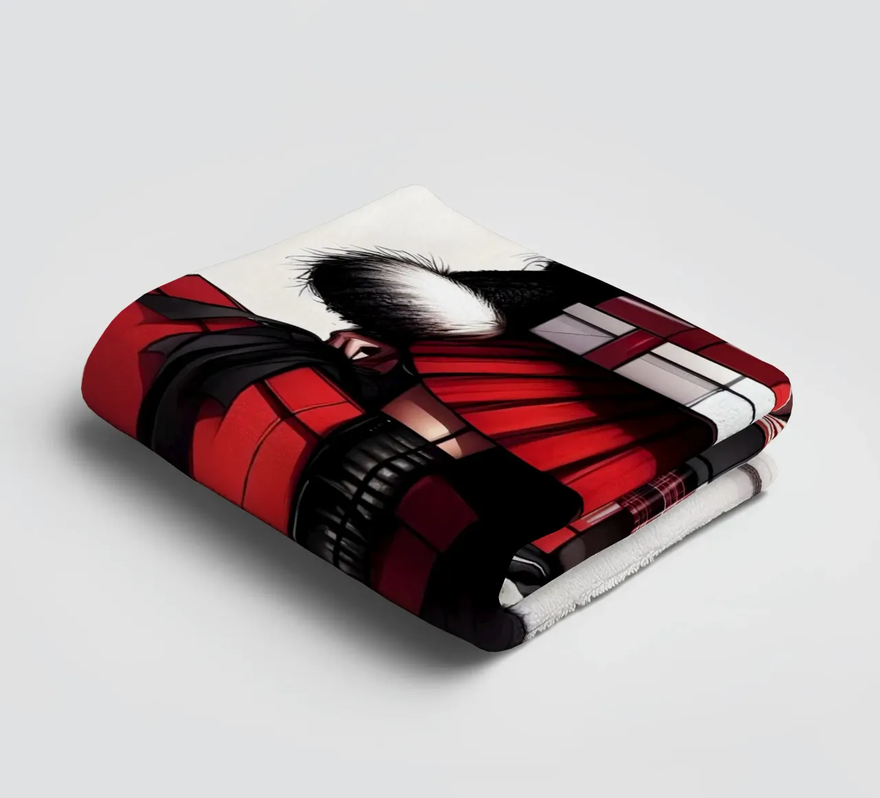 CHRISTMAS SHOPPING LIST towel by ARTOMATIC