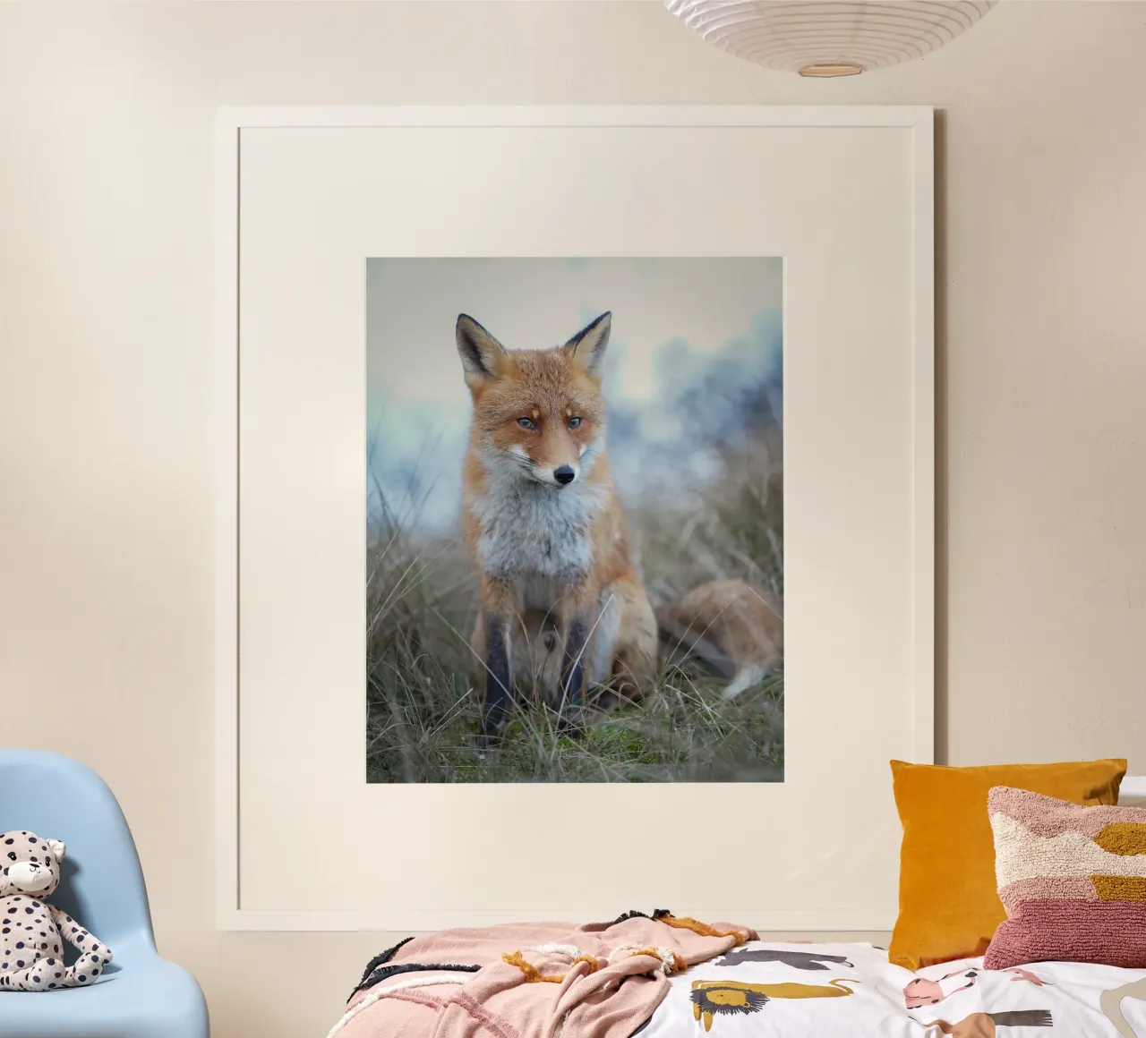 Red Fox in the dunes carta hahnemühle da Tom's Wildlife