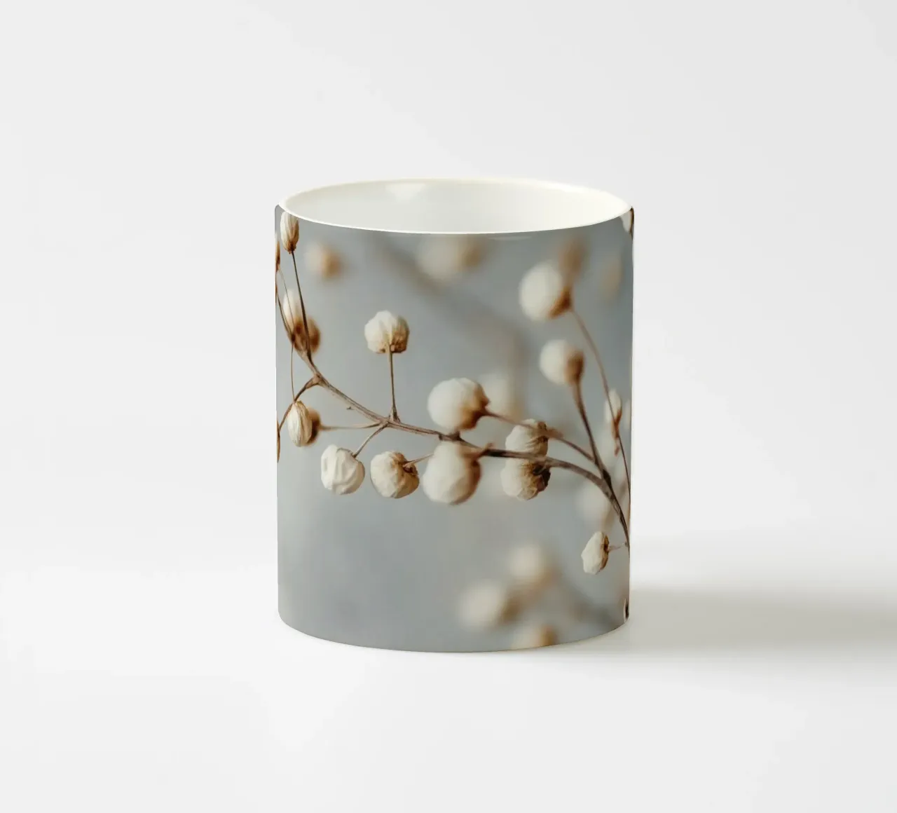 Dry Flower Detail No 4 tazza in ceramica da treechild