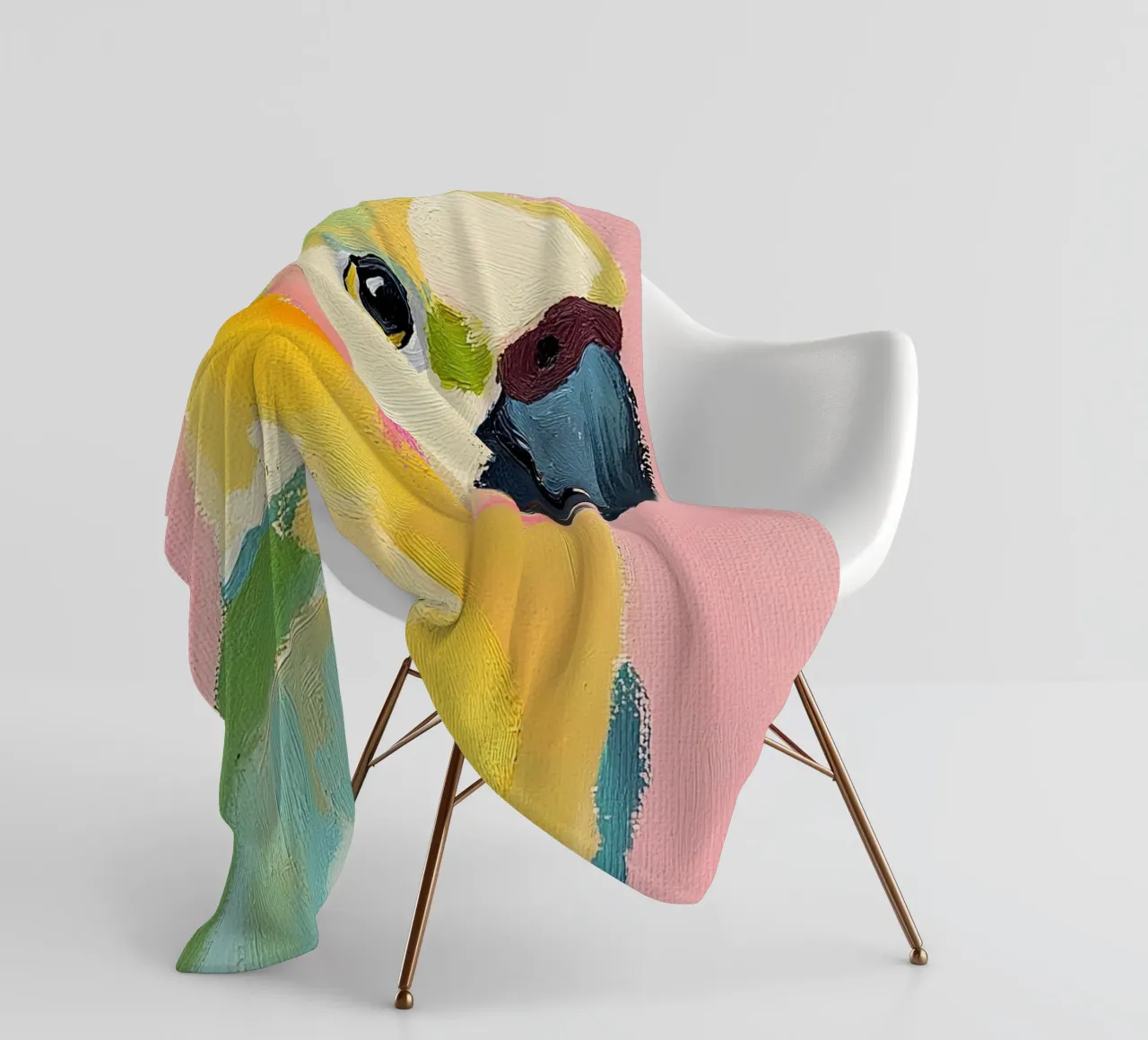 Papagei coperta in pile da Euphoria Theresa