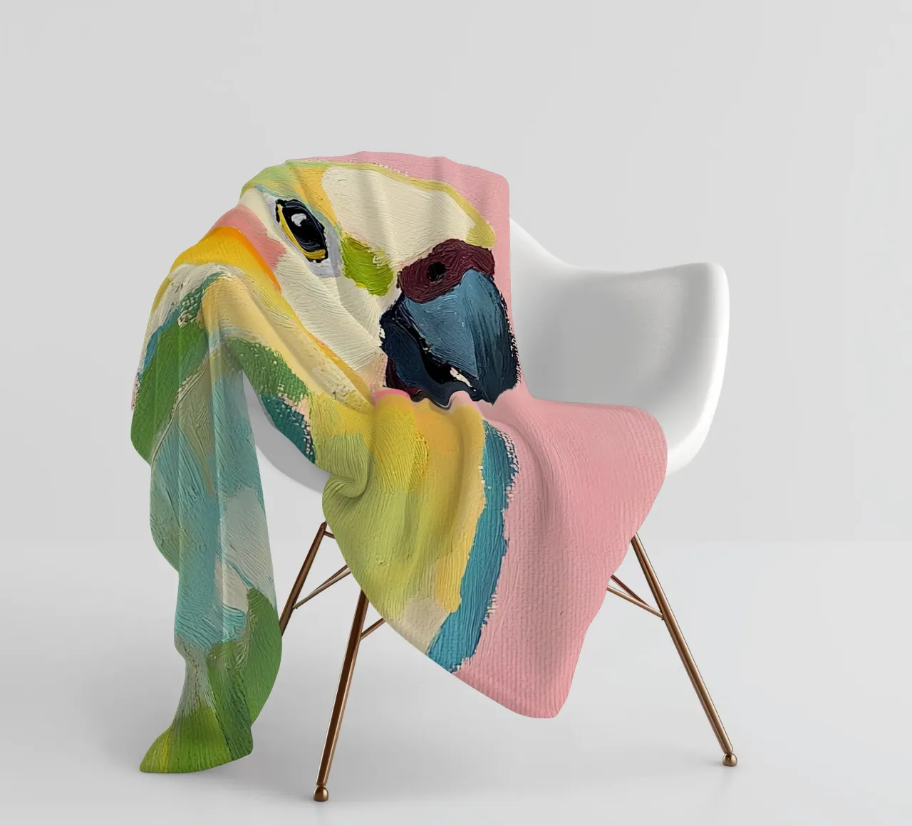 Papagei coperta in pile da Euphoria Theresa