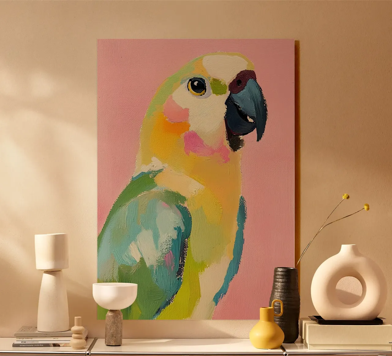 Papagei plexiglass da Euphoria Theresa