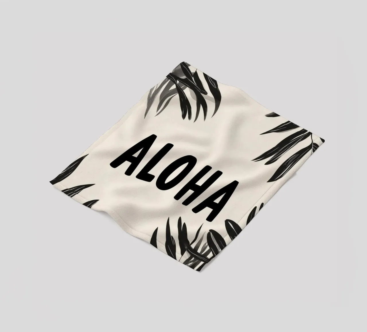 Aloha coperta in pile da treechild
