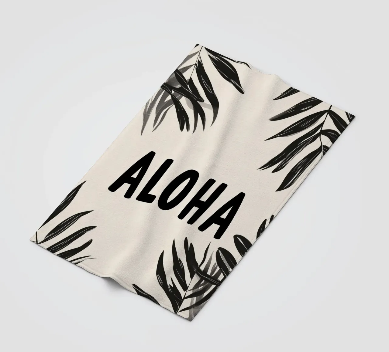 Aloha coperta in pile da treechild