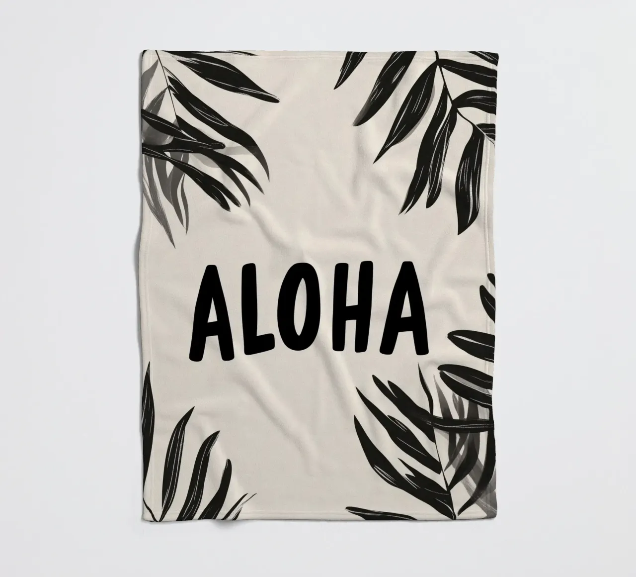 Aloha coperta in pile da treechild