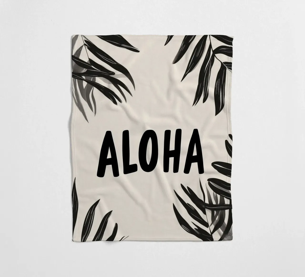 Aloha coperta in pile da treechild