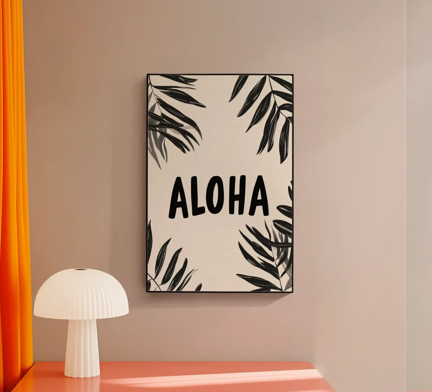 Aloha Acryl-Glas von treechild