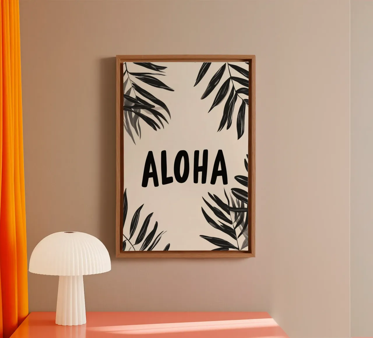 Aloha tela con Cornice a cassetta da treechild
