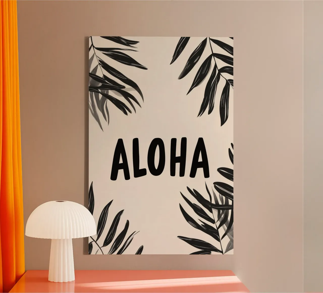 Aloha tela con Cornice a cassetta da treechild