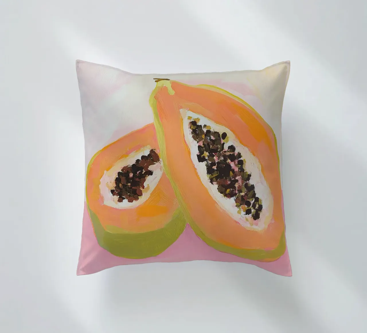 Papaya cuscino da Euphoria Theresa