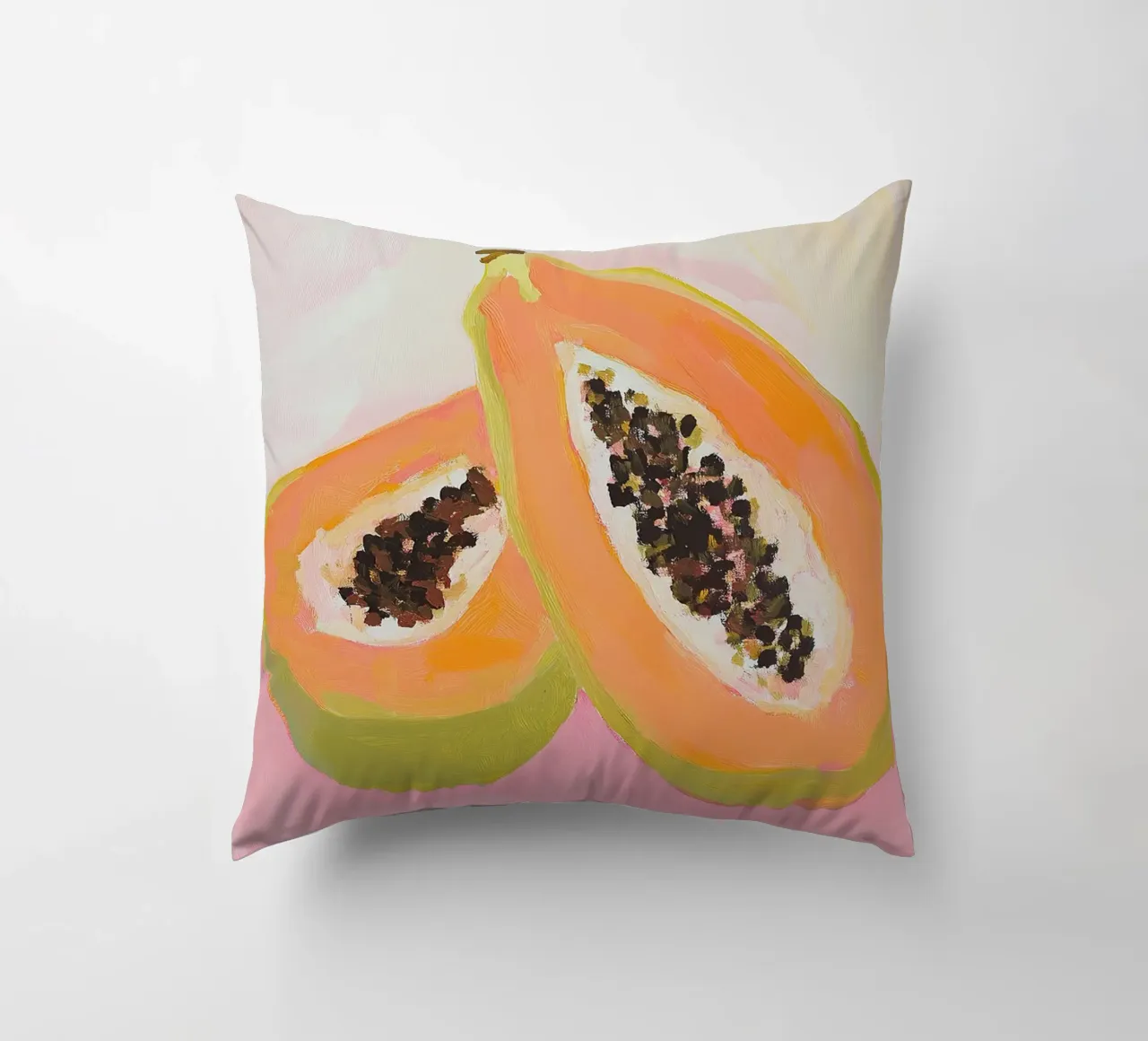 Papaya cuscino da Euphoria Theresa