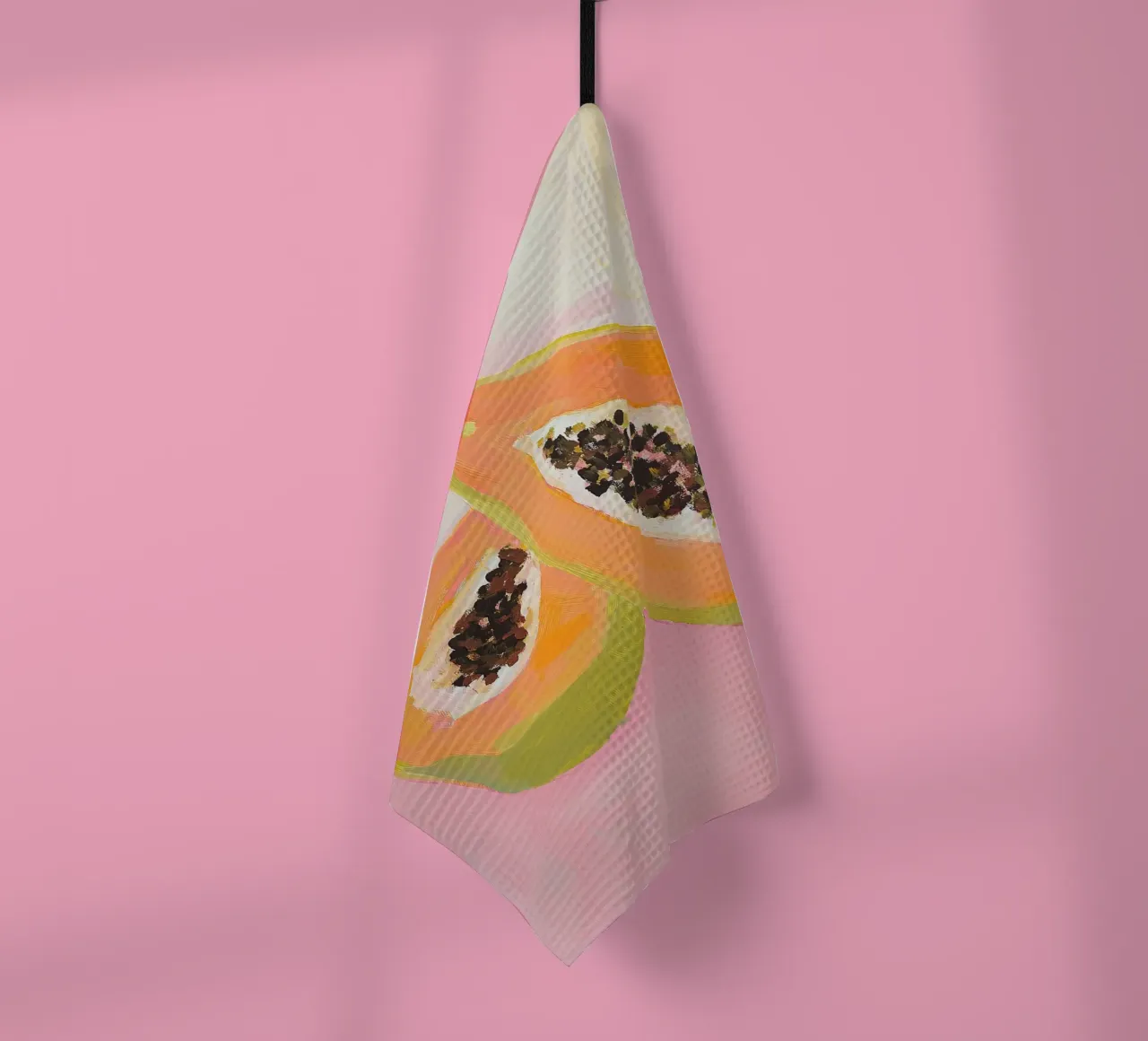 Papaya canovaccio da cucina da Euphoria Theresa