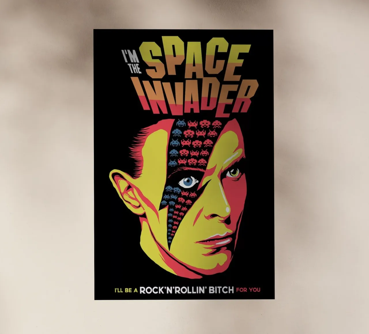 Moonage Daydream pellicola backlit da Butcher Billy