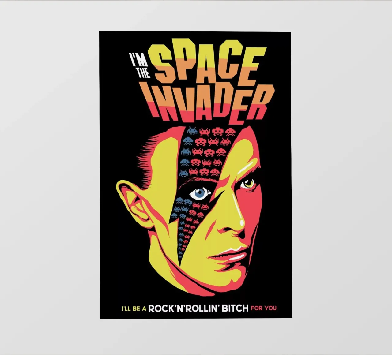 Moonage Daydream pellicola backlit da Butcher Billy