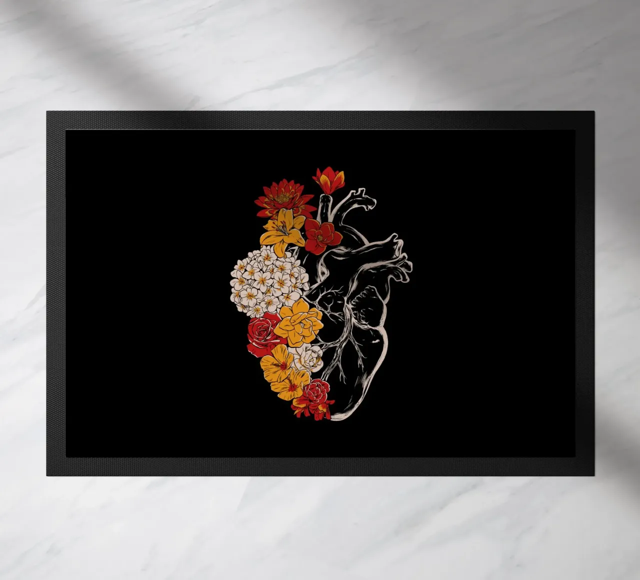 Cuore floreale vintage zerbino da Tobe Fonseca