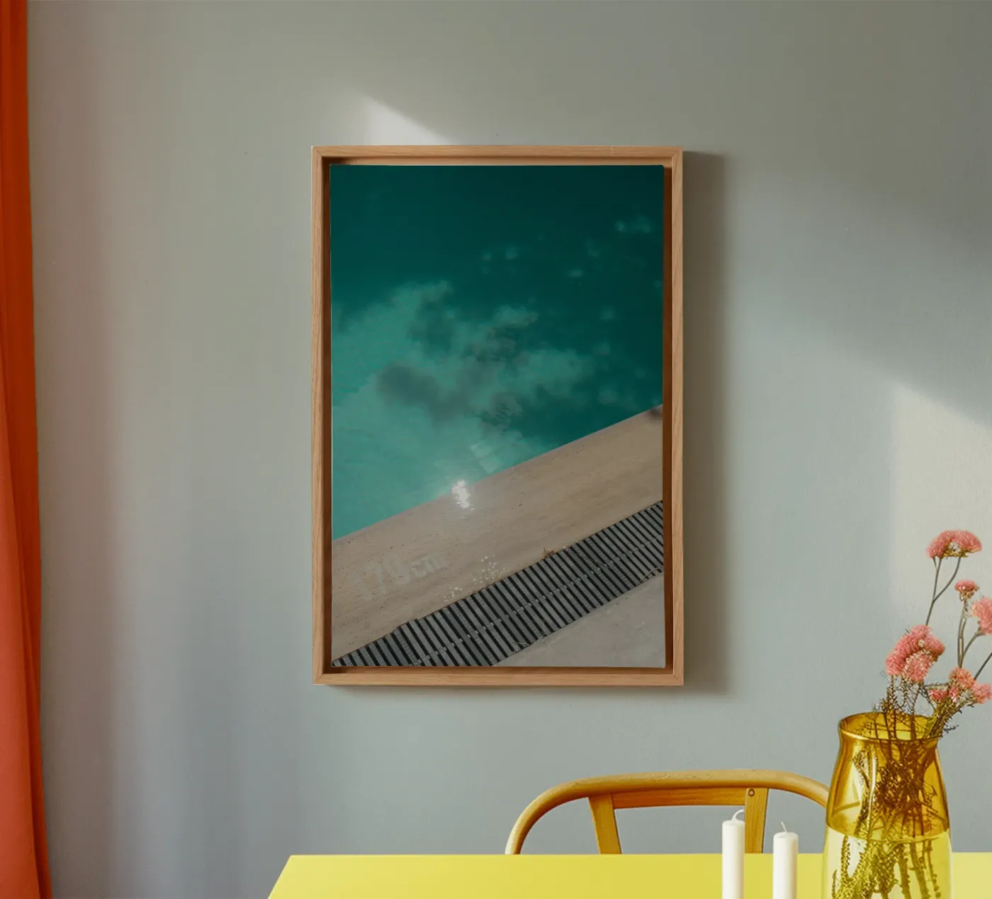 Pool Leinwand von _davide_elifheritage