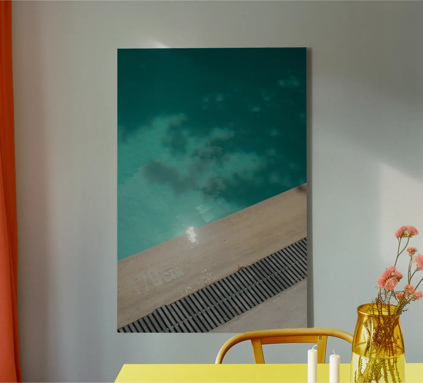 Pool Leinwand von _davide_elifheritage