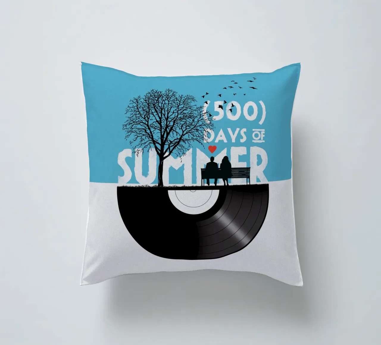 500 Days of summer Kissen von 2toastdesign