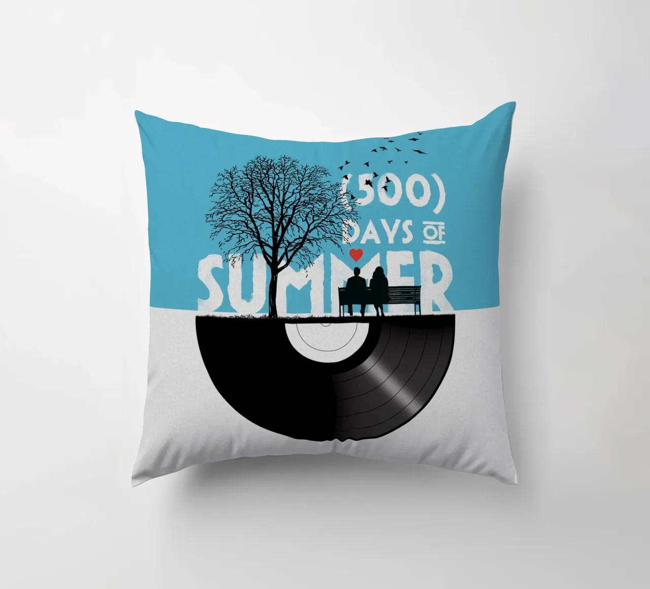 500 Days of summer Kissen von 2toastdesign