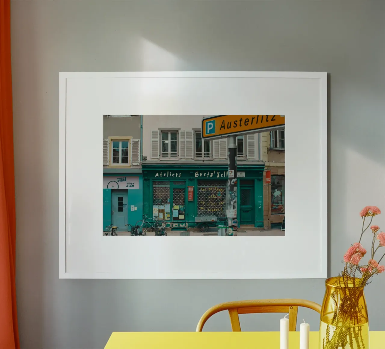 Strasbourg poster con telaio in plastica da _davide_elifheritage