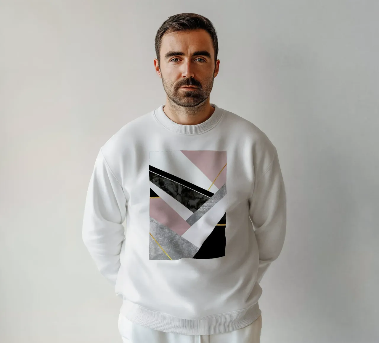 Lines & Layers felpa da Elisabeth Fredriksson