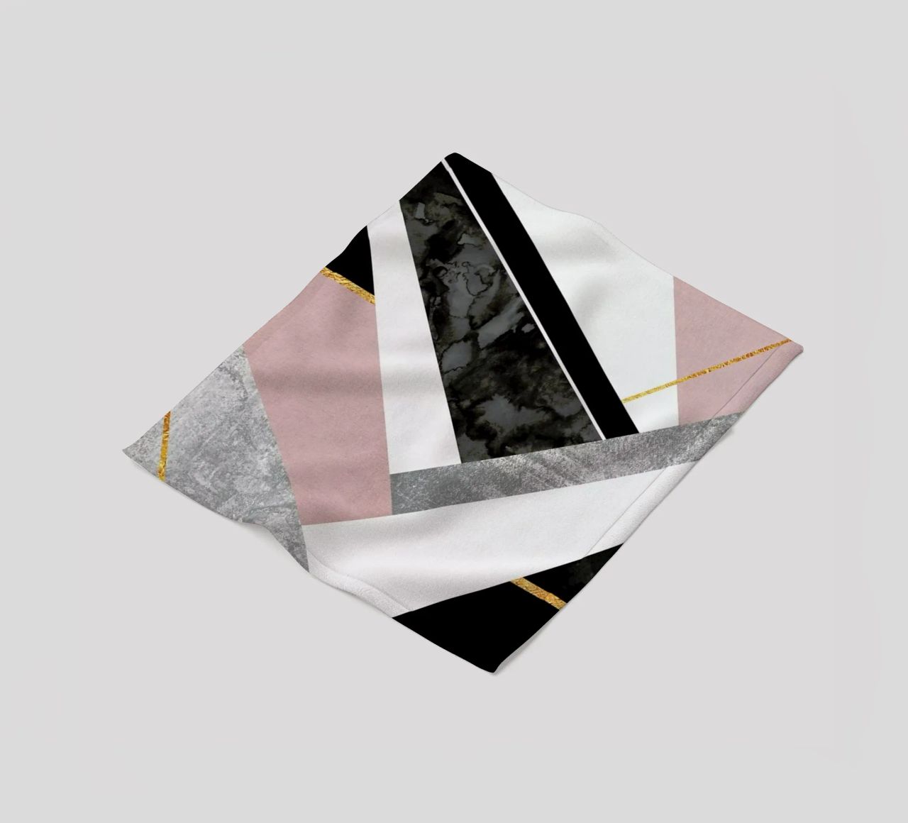 Lines & Layers Fleecedecke von Elisabeth Fredriksson