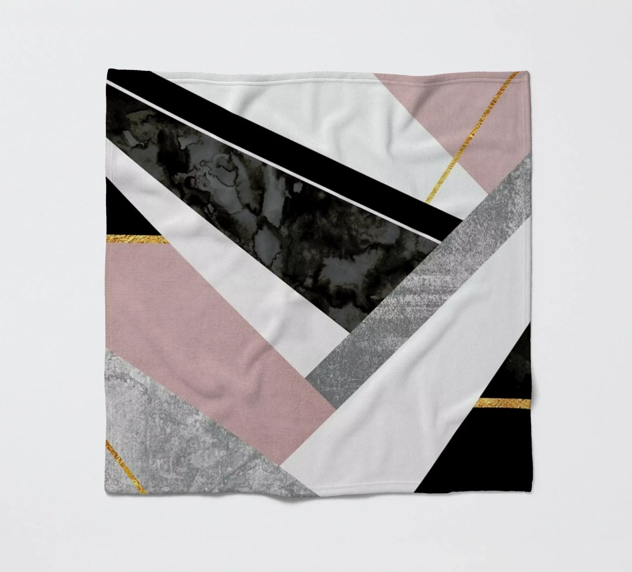 Lines & Layers Fleecedecke von Elisabeth Fredriksson