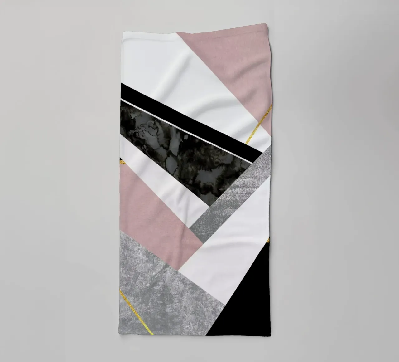 Lines & Layers badhanddoek van Elisabeth Fredriksson