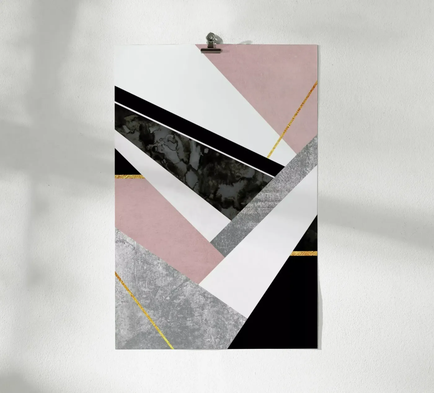 Lines & Layers poster van Elisabeth Fredriksson