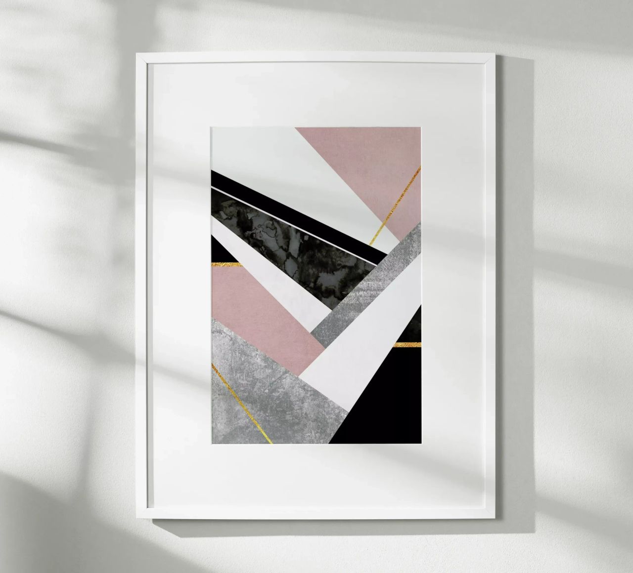 Lines & Layers Poster von Elisabeth Fredriksson