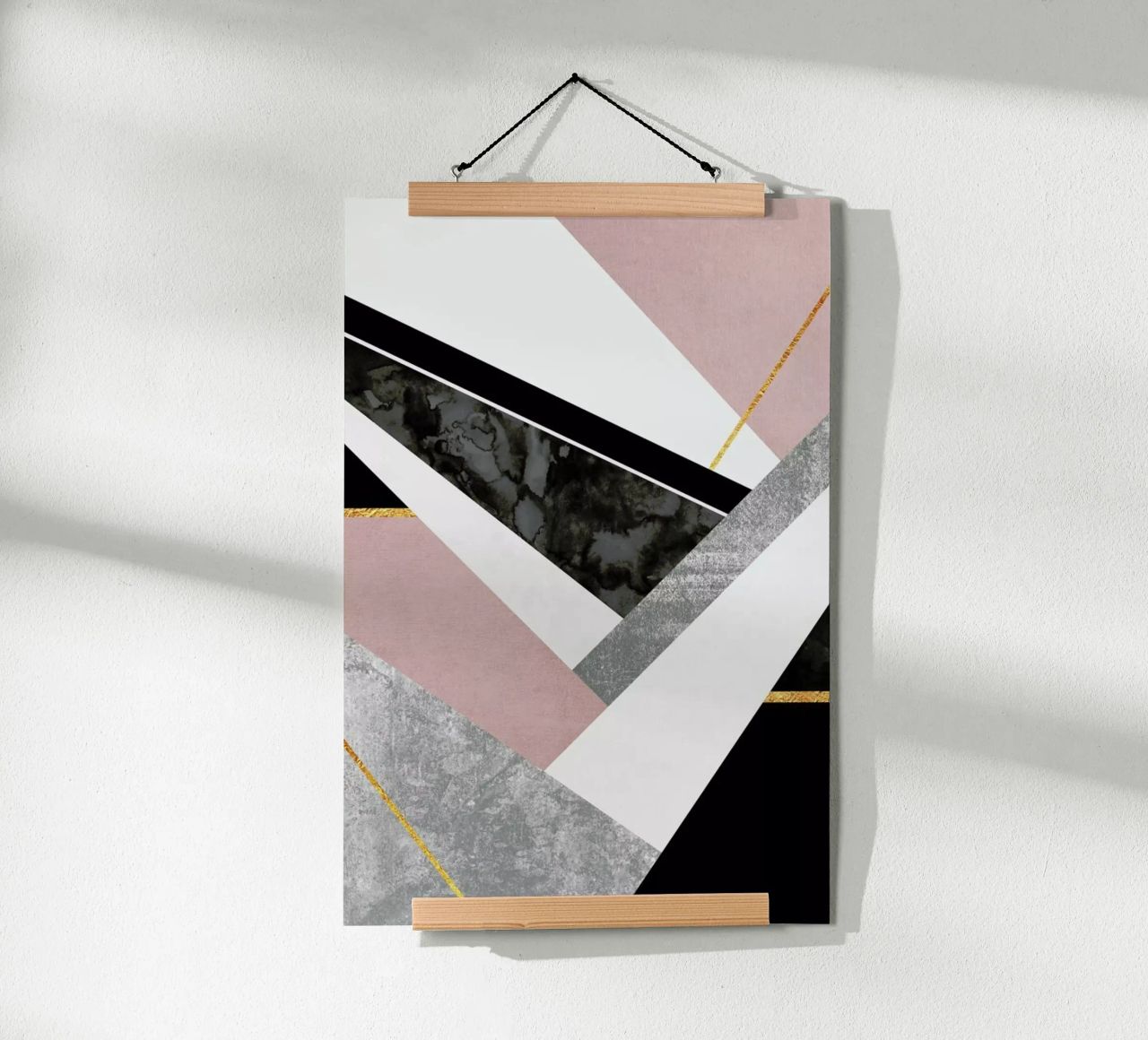 Lines & Layers Poster von Elisabeth Fredriksson