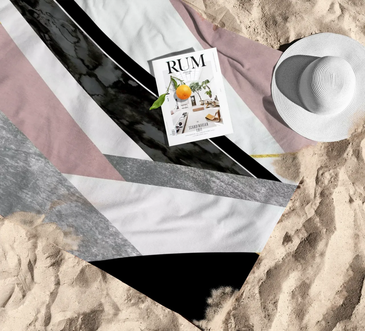 Lines & Layers telo mare da Elisabeth Fredriksson