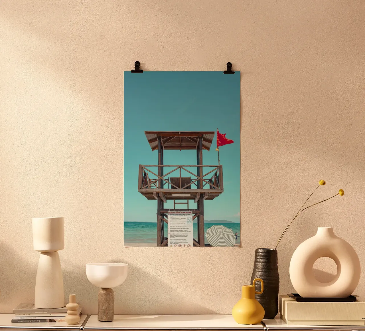 Beach poster con telaio in alluminio da _davide_elifheritage
