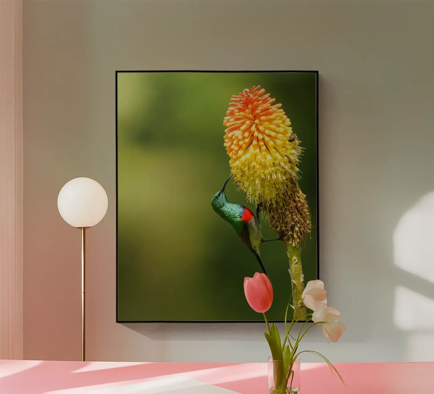 Sunbird acryl van Tom's Wildlife
