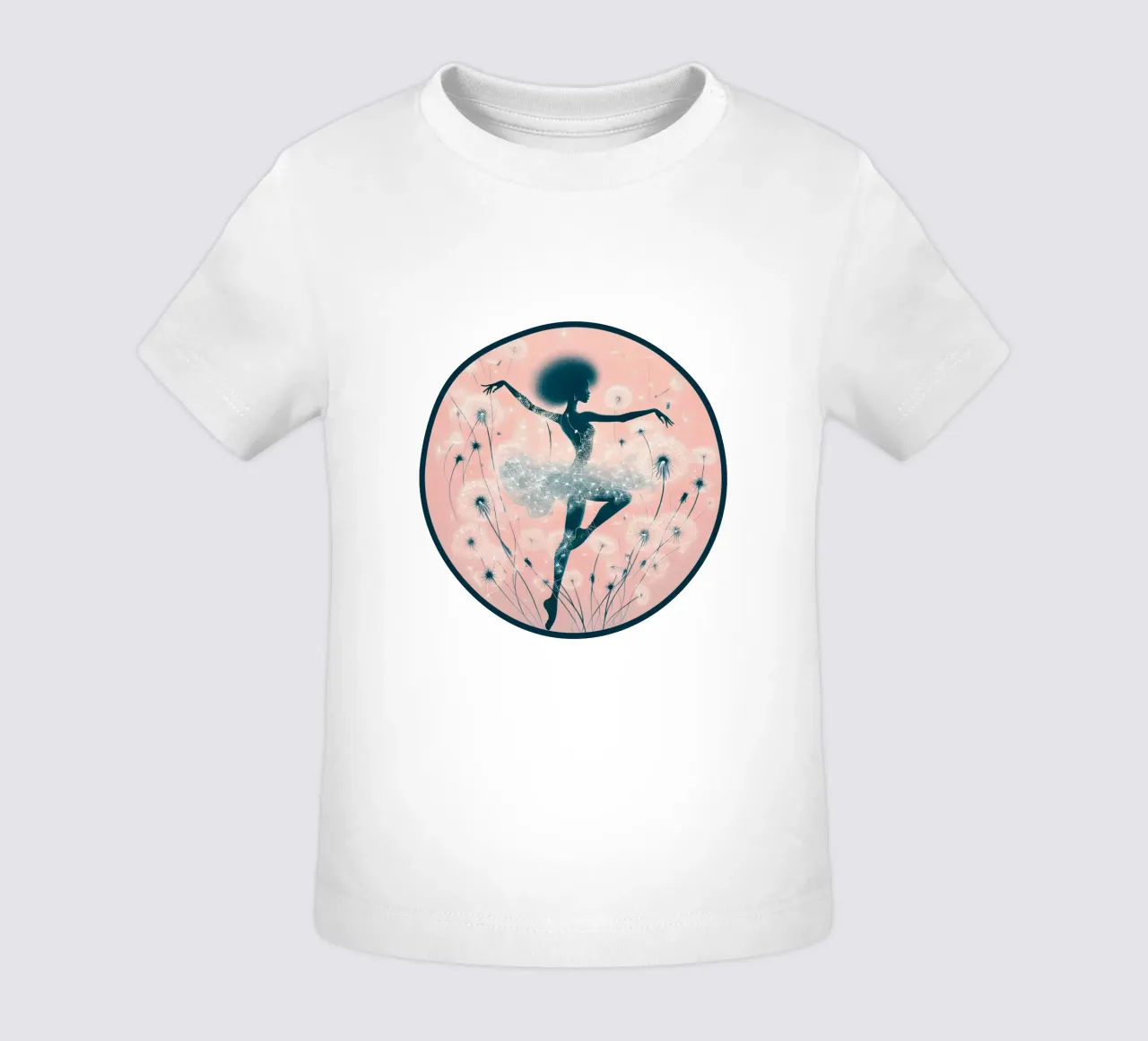 Light as a feather baby t-shirt by Digital Naive