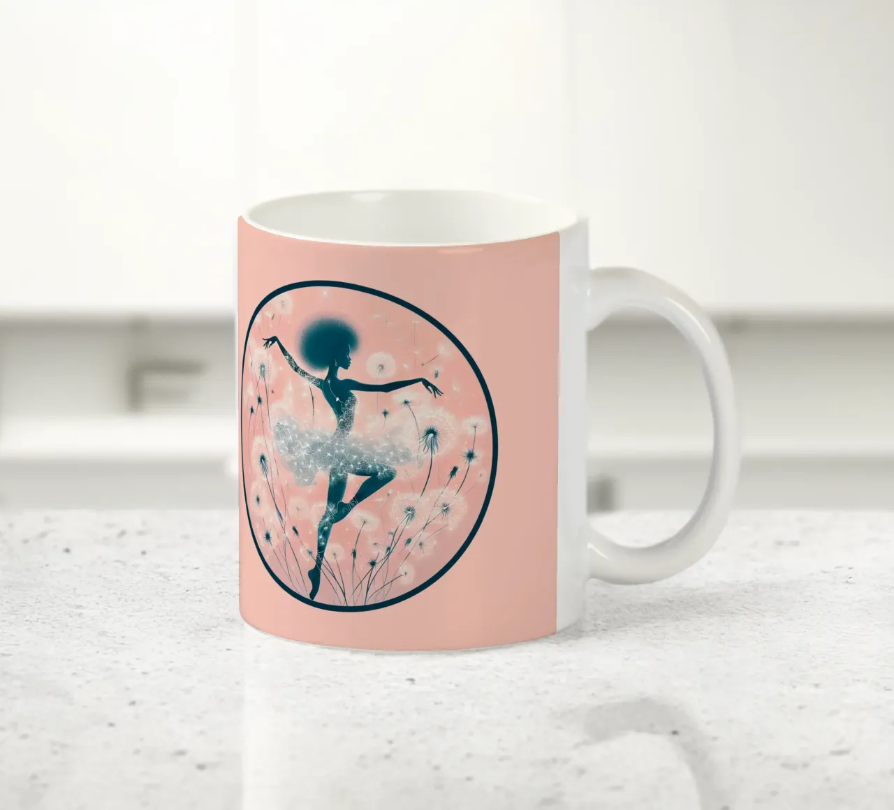 Leggero come una piuma tazza in ceramica da Digital Naive