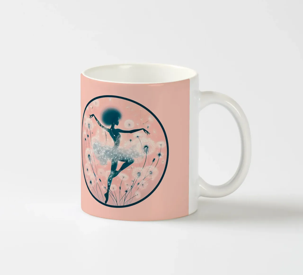 Leggero come una piuma tazza in ceramica da Digital Naive