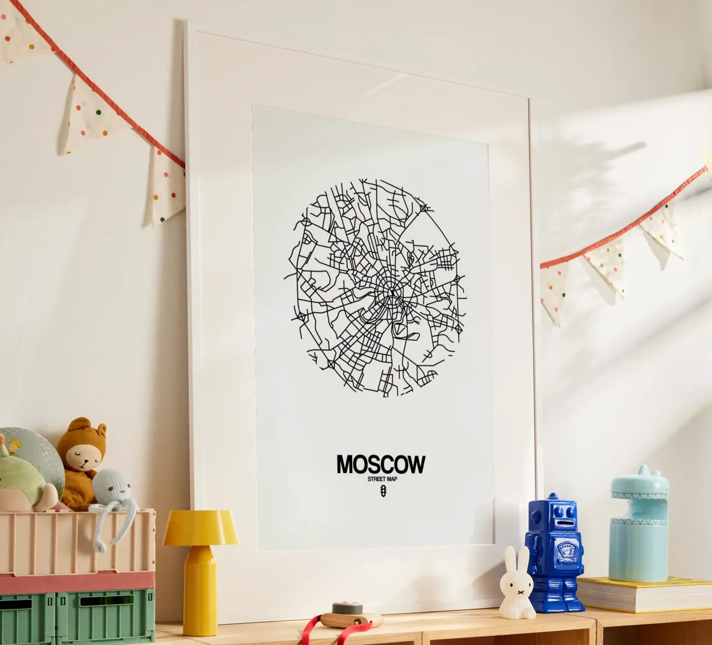 Moscow poster da Naxart