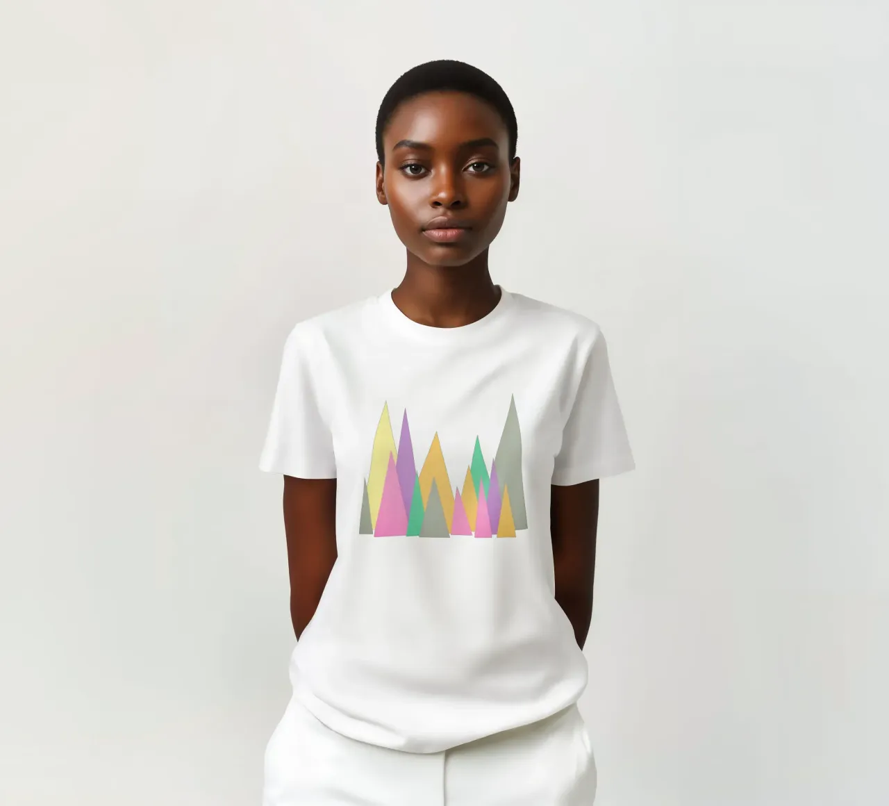 Cime pastello t-shirt da Cassia Beck Collage