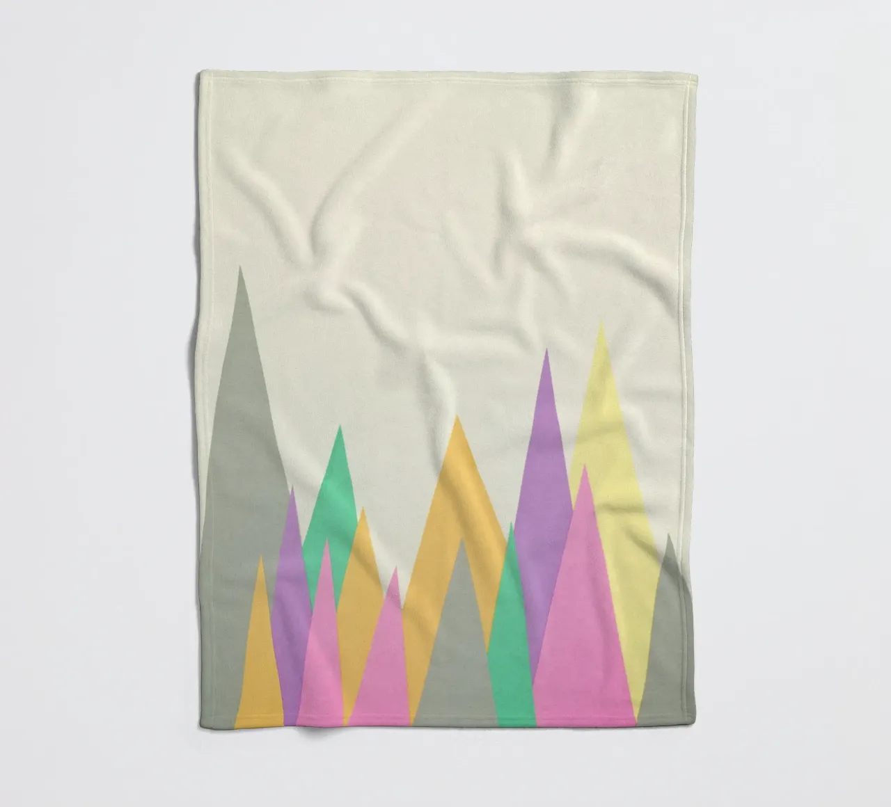 Cime pastello coperta in pile da Cassia Beck Collage