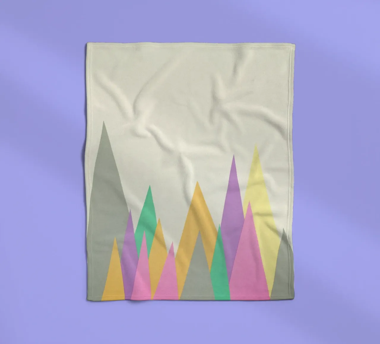 Cime pastello coperta in pile da Cassia Beck Collage