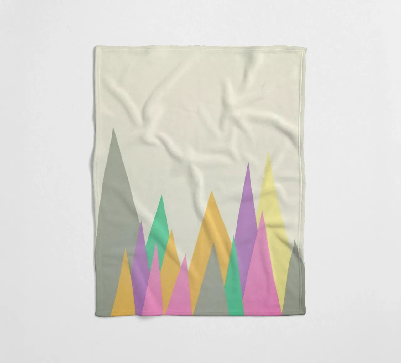 Cime pastello coperta in pile da Cassia Beck Collage