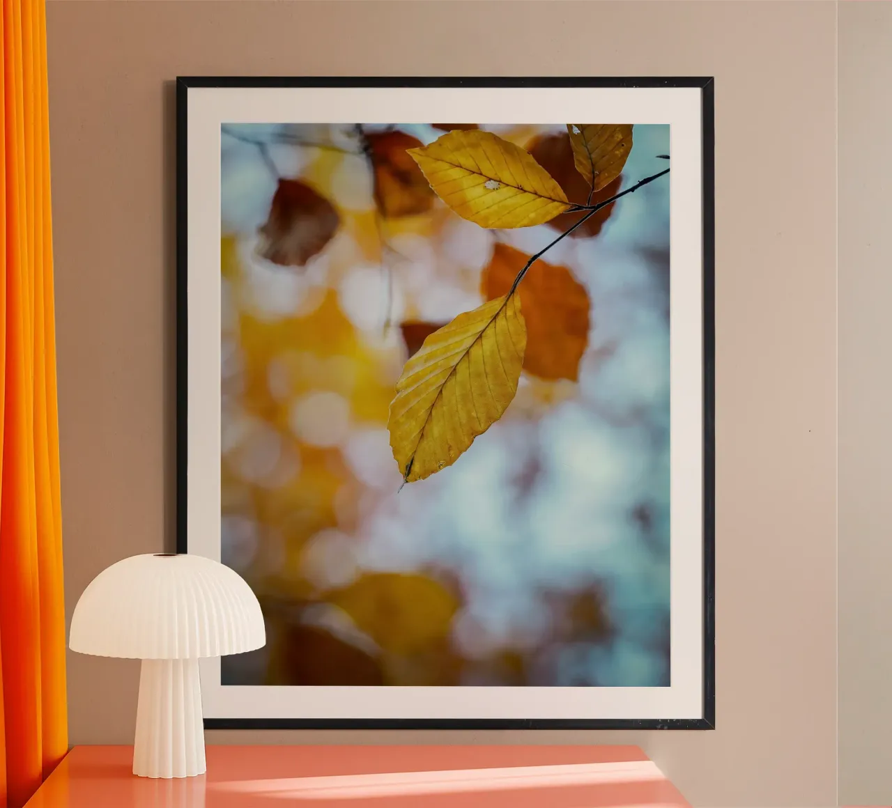 Foglie d'autunno carta hahnemühle da Tom's Wildlife
