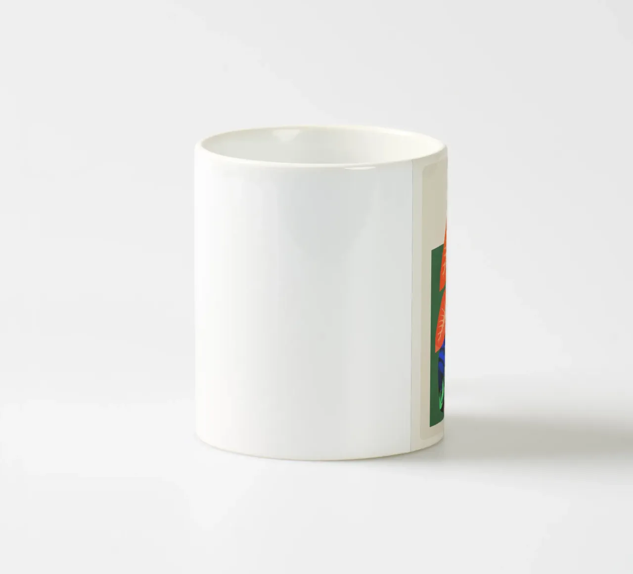 Impianto astratto 11 tazza in ceramica da ThingDesign