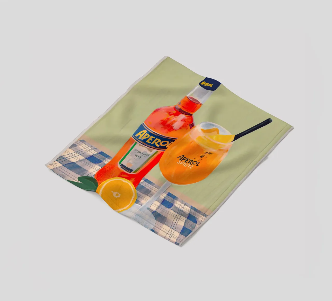 Aperol Spritz coperta in pile da ThingDesign