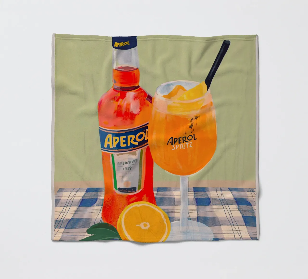 Aperol Spritz coperta in pile da ThingDesign
