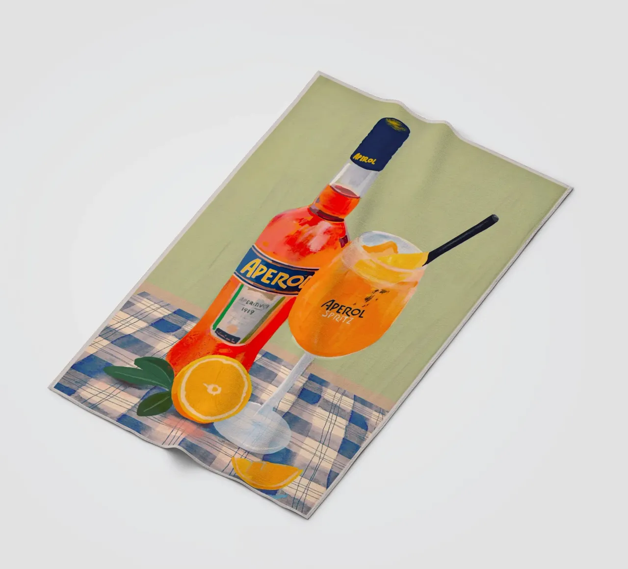 Aperol Spritz coperta in pile da ThingDesign