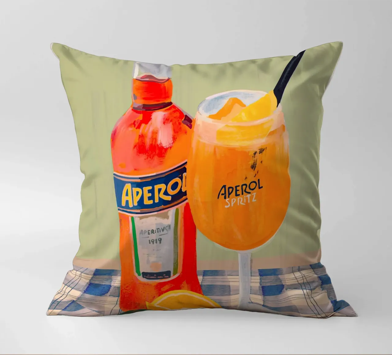 Aperol Spritz cuscino da ThingDesign
